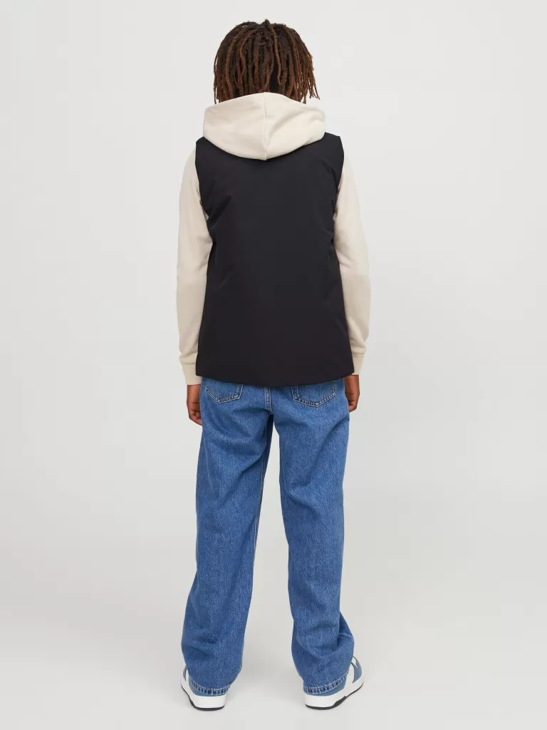 JACK & JONES Kurtki | Wyprzedaż^Bezrękawnik Junior Czarny
