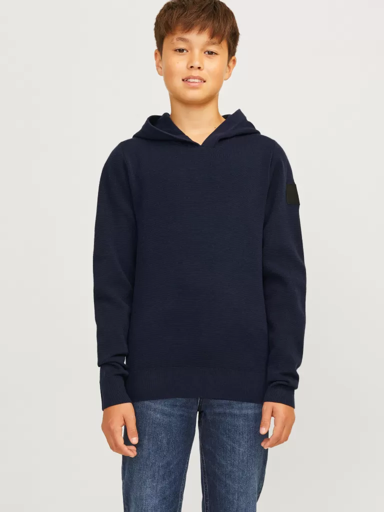 JACK & JONES Wyprzedaż^Bluza z kapturem Junior Niebieski