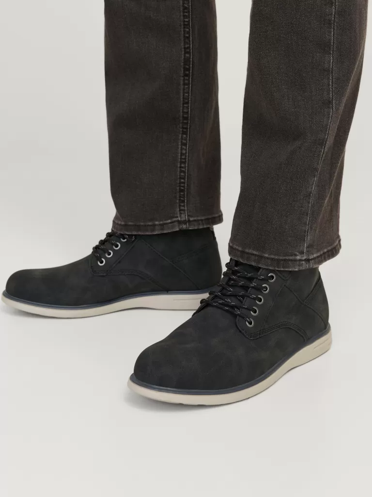 JACK & JONES Botki^Buty Czarny