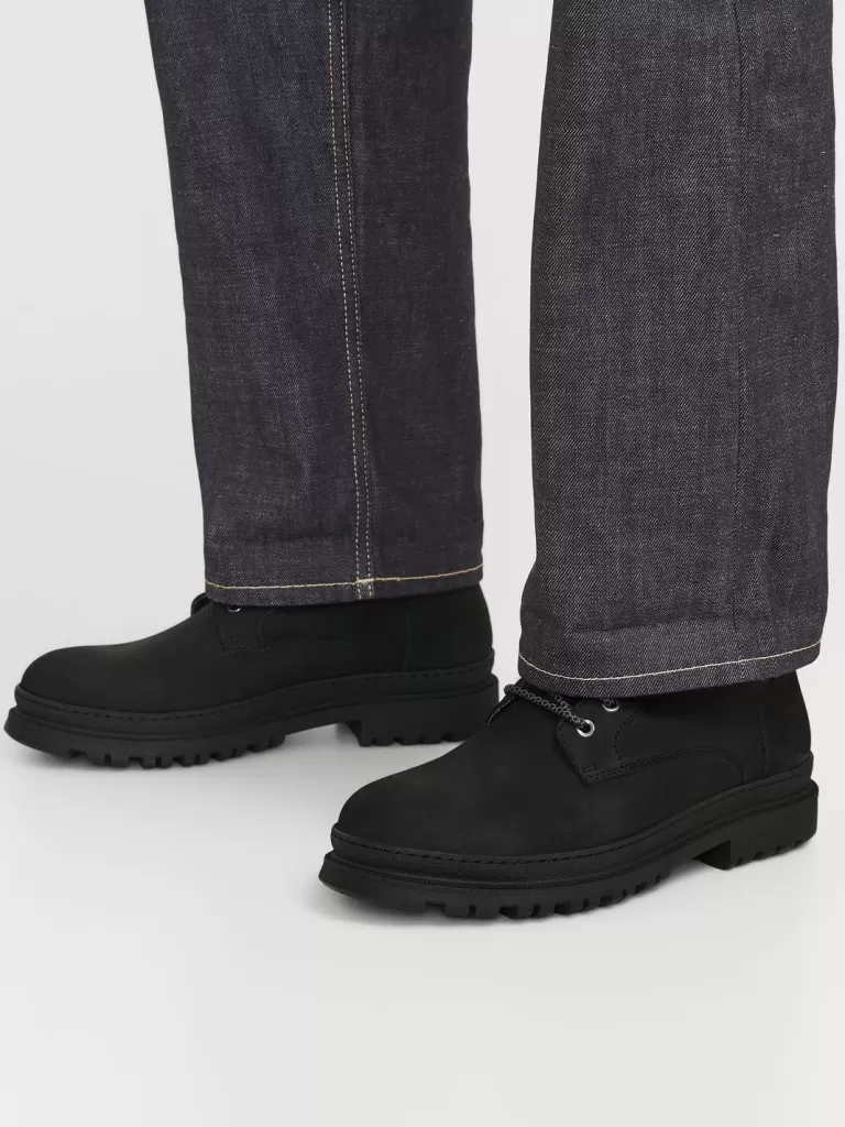 JACK & JONES Botki^Buty Czarny