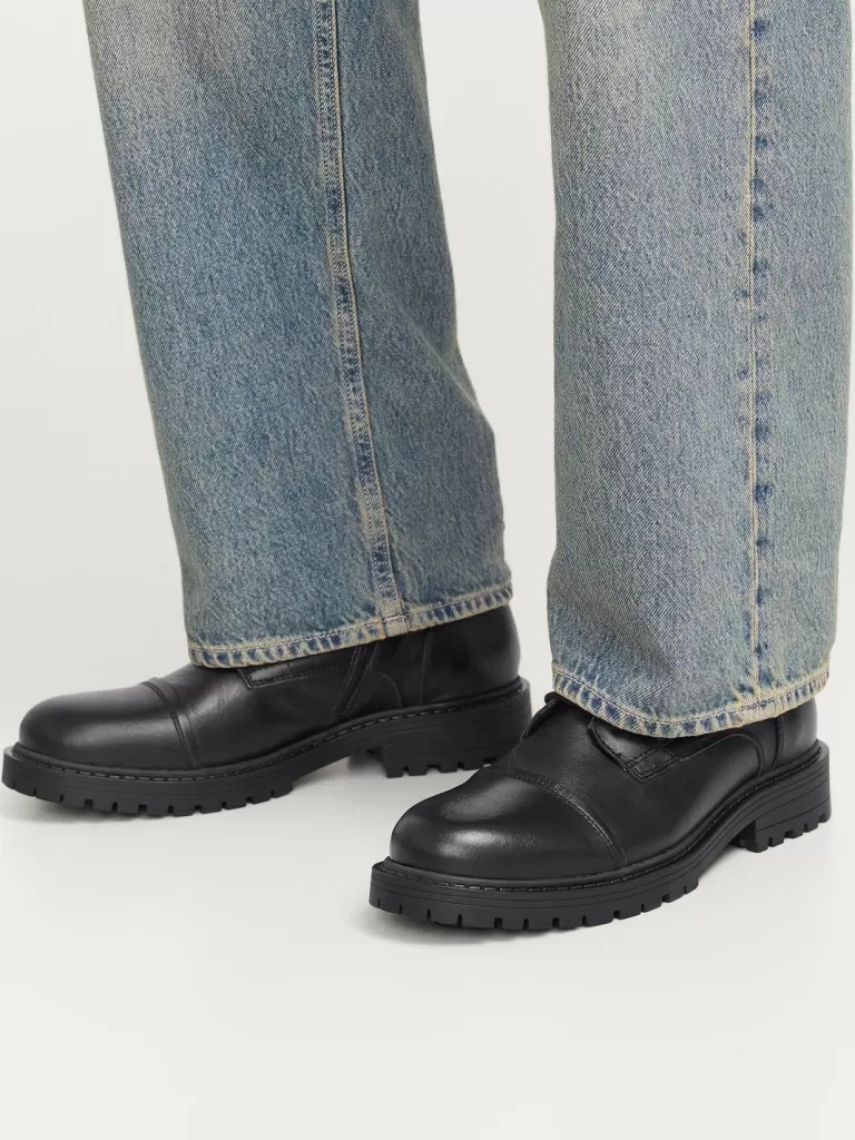 JACK & JONES Botki^Buty Czarny