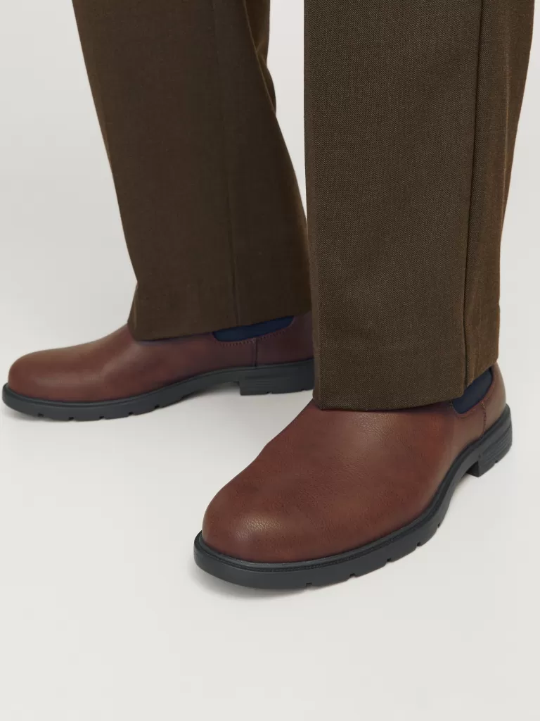 JACK & JONES Botki^Buty Brązowy