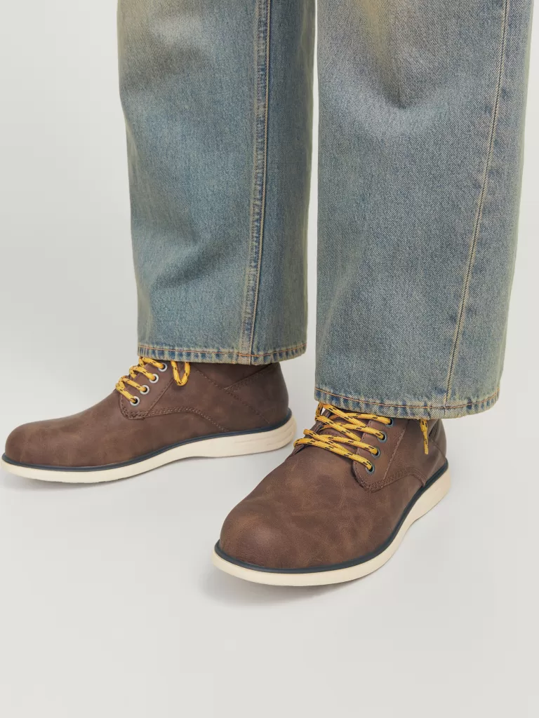 JACK & JONES Botki^Buty Brązowy