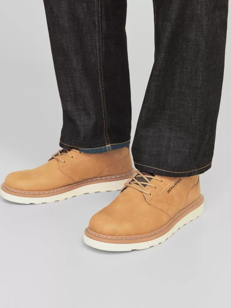 JACK & JONES Botki^Buty Żółty