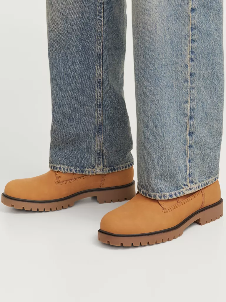 JACK & JONES Botki^Buty Żółty
