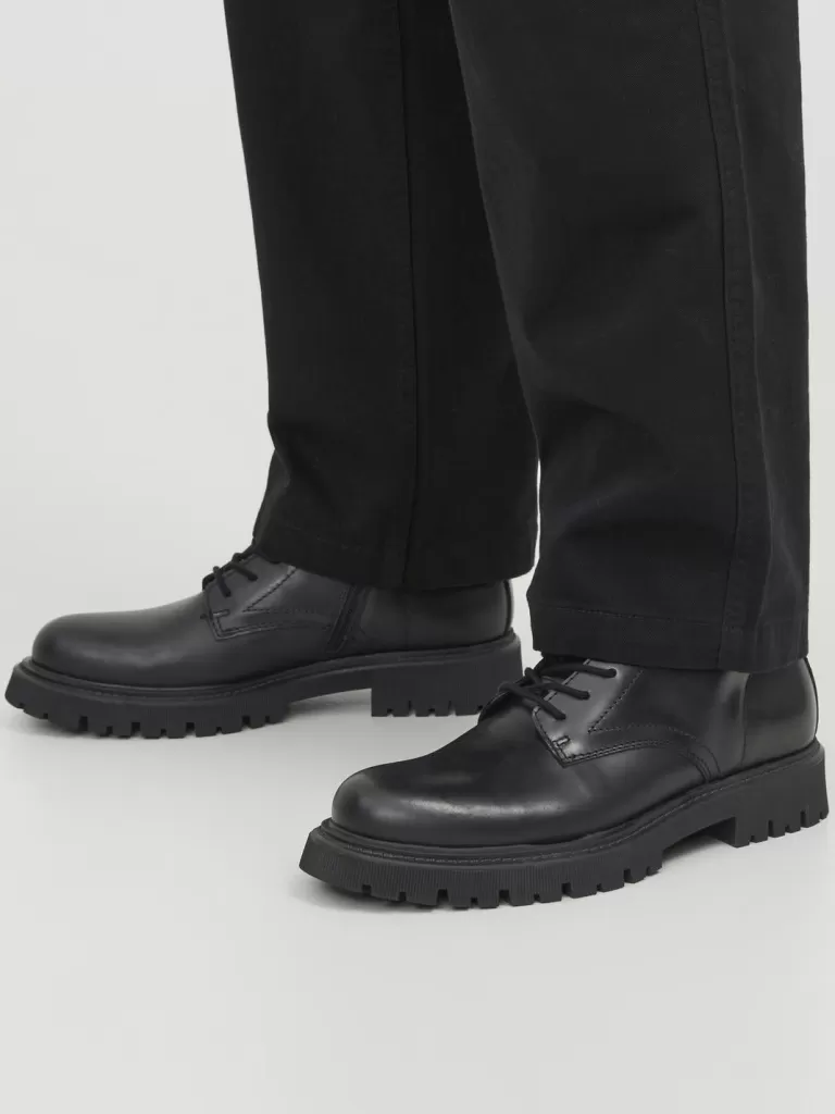 JACK & JONES Botki^Buty Czarny