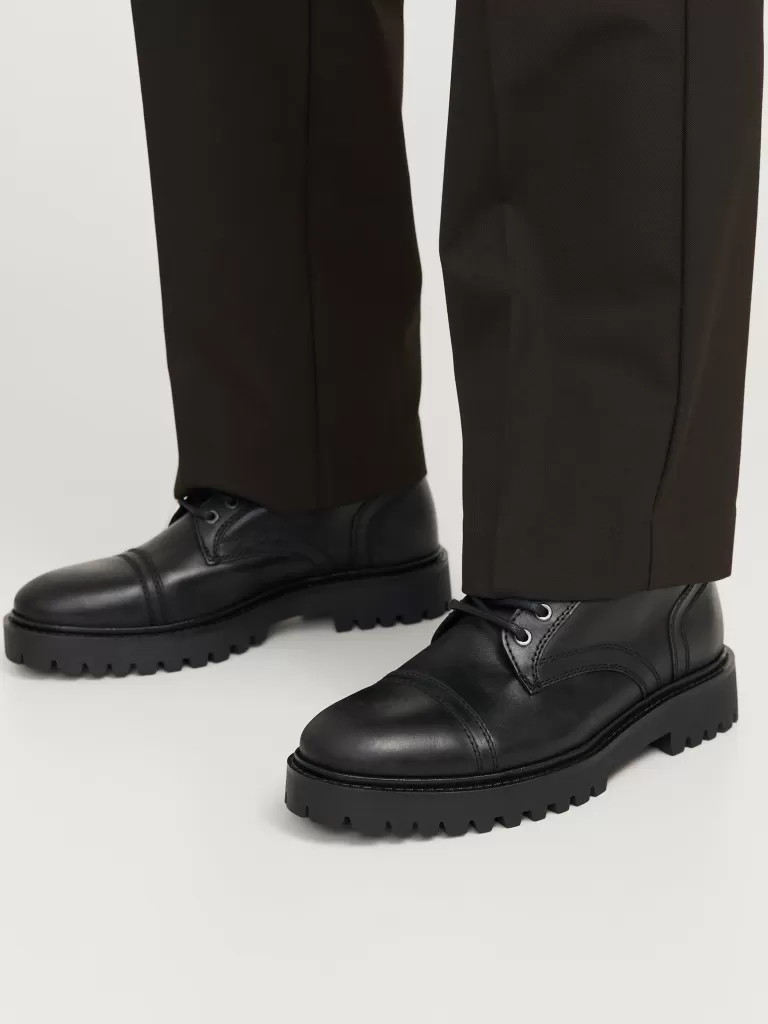 JACK & JONES Botki^Buty Czarny