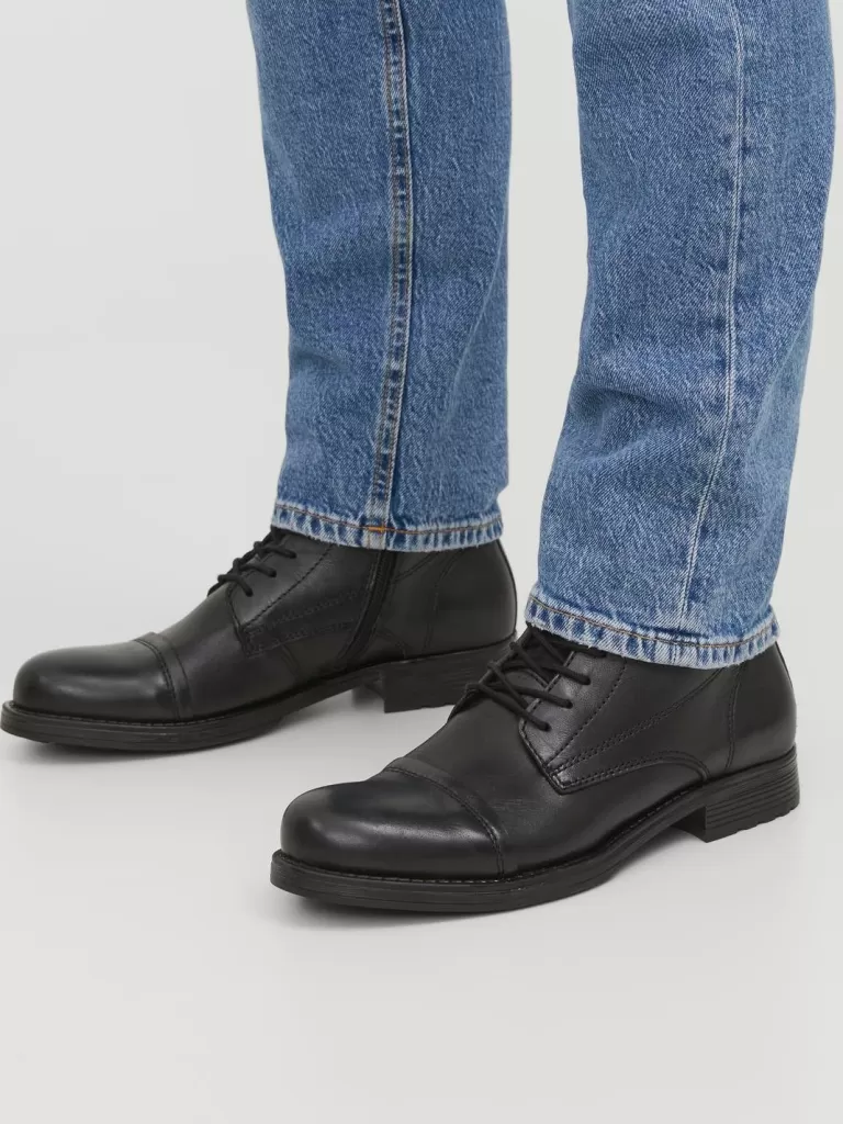 JACK & JONES Botki^Buty Czarny