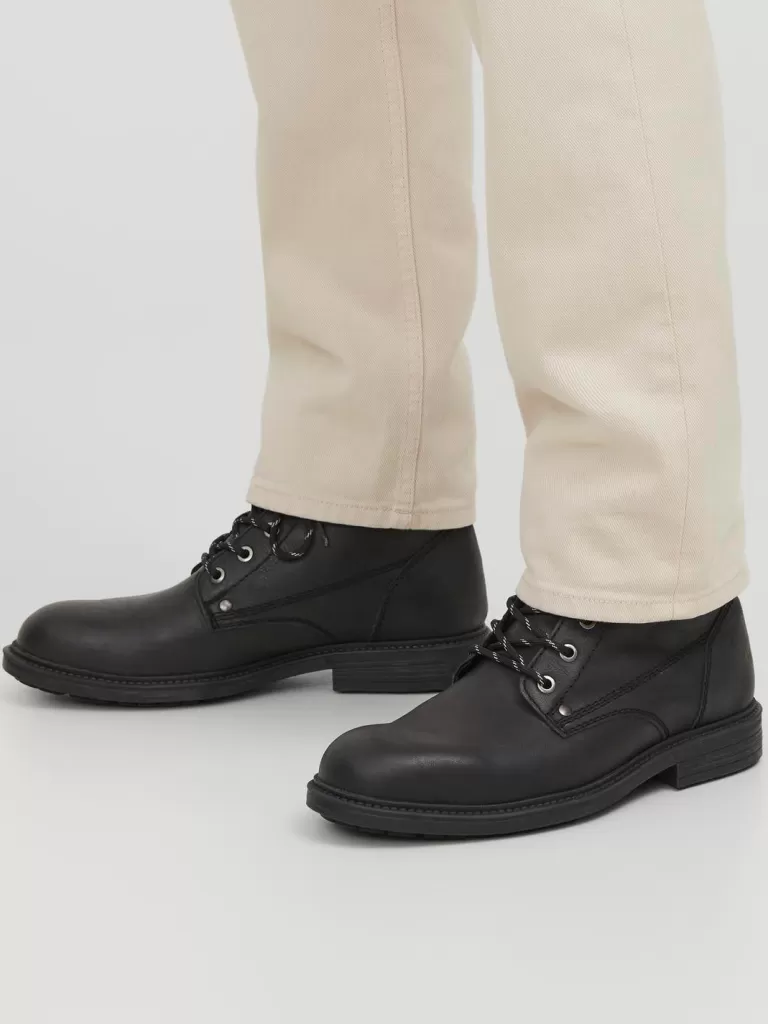 JACK & JONES Botki^Buty Czarny