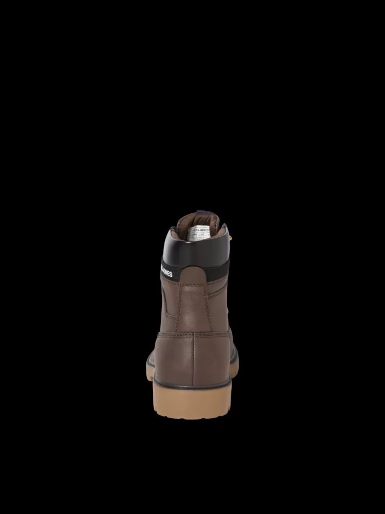 JACK & JONES Botki^Buty Brązowy