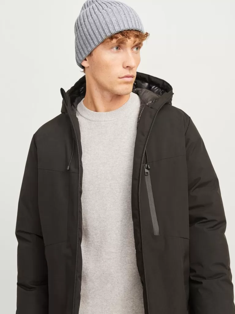 JACK & JONES Czapki^Czapka Szary