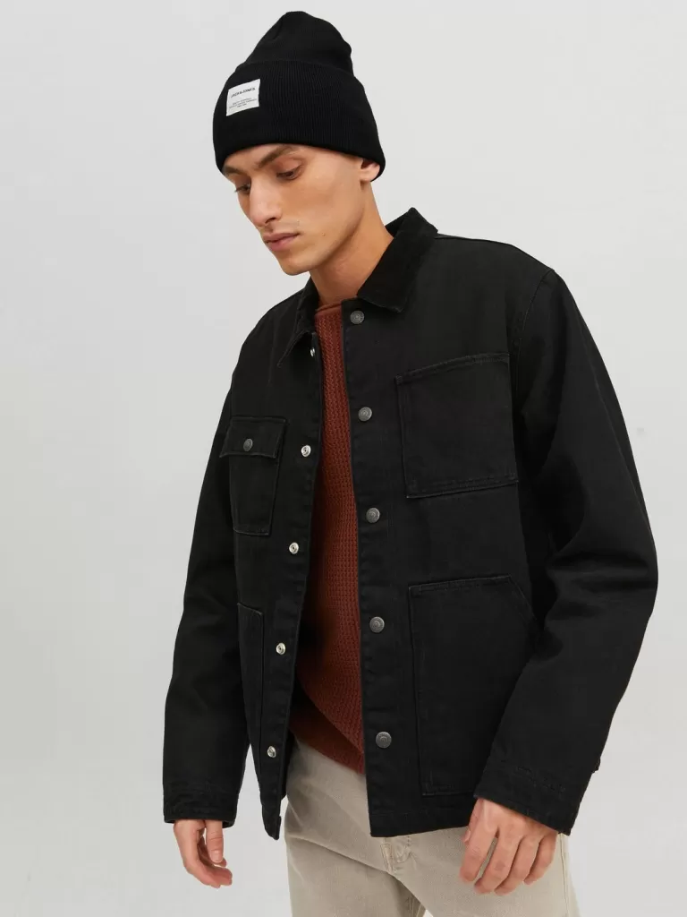 JACK & JONES Czapki^Czapka Czarny