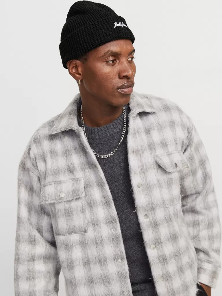JACK & JONES Czapki^Czapka Czarny