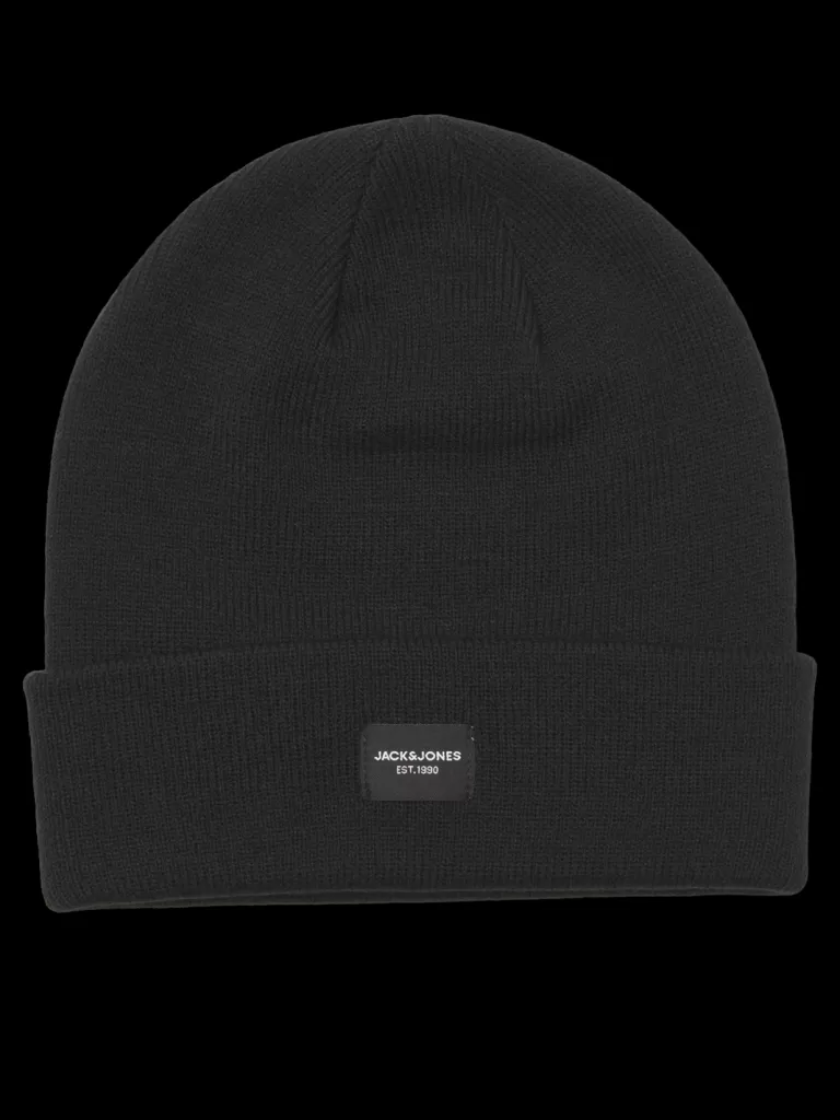 JACK & JONES Czapki^Czapka Czarny