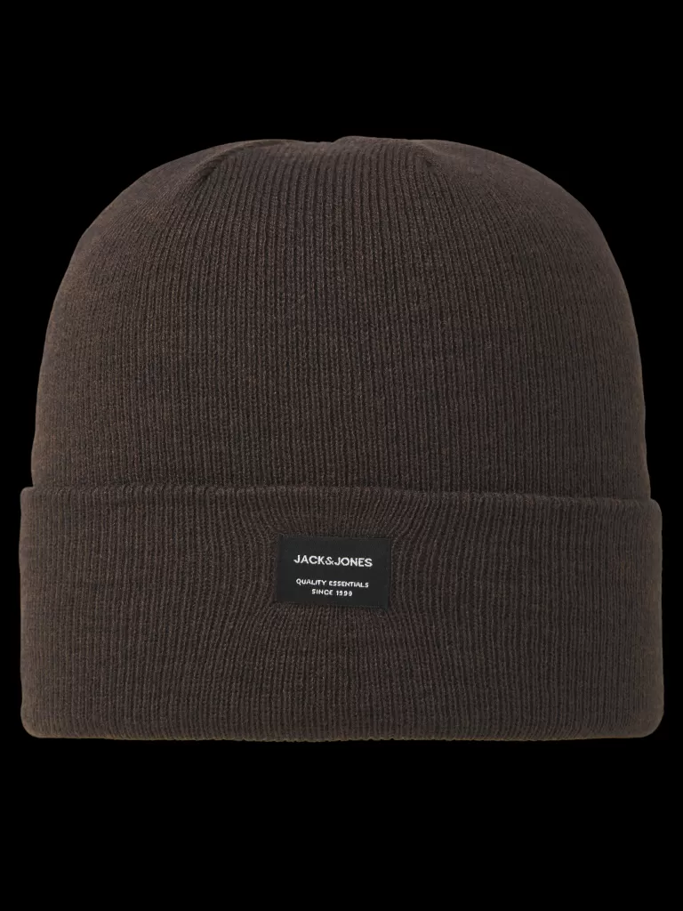 JACK & JONES Czapki^Czapka Brązowy