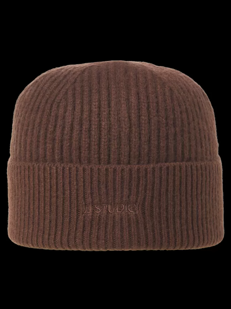 JACK & JONES Czapki^Czapka Brązowy
