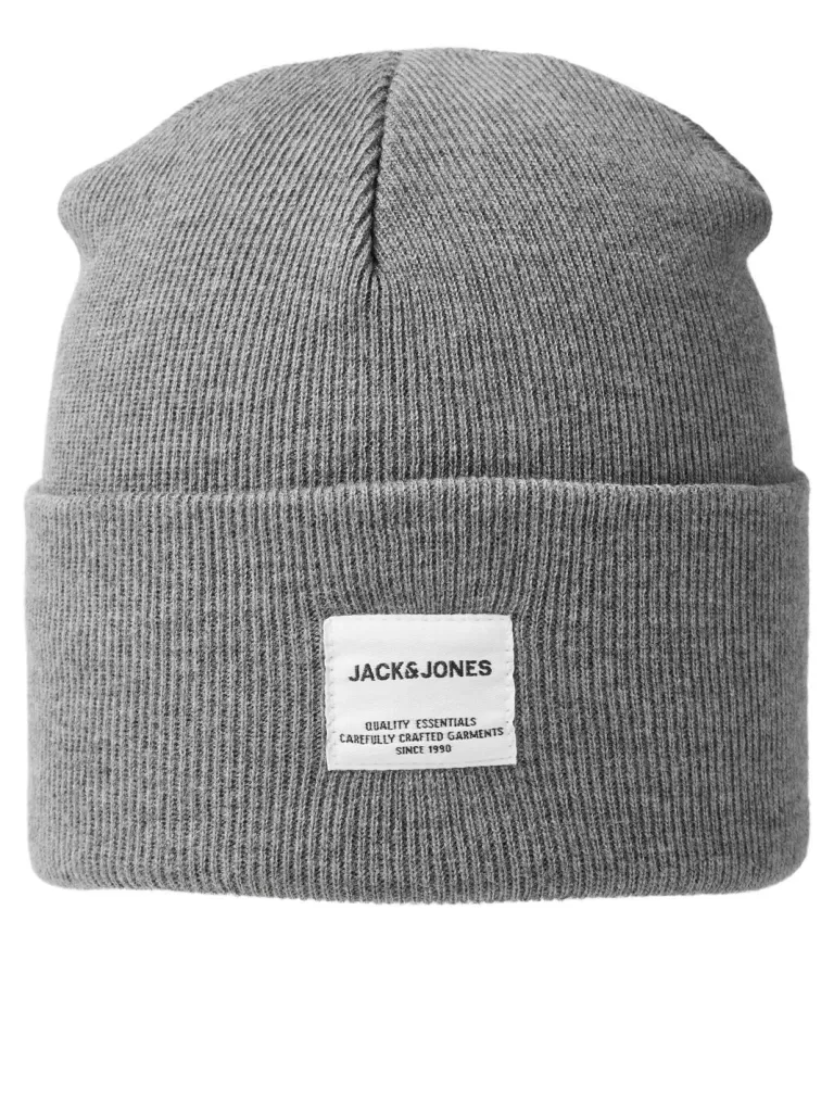 JACK & JONES Czapki^Czapka Szary