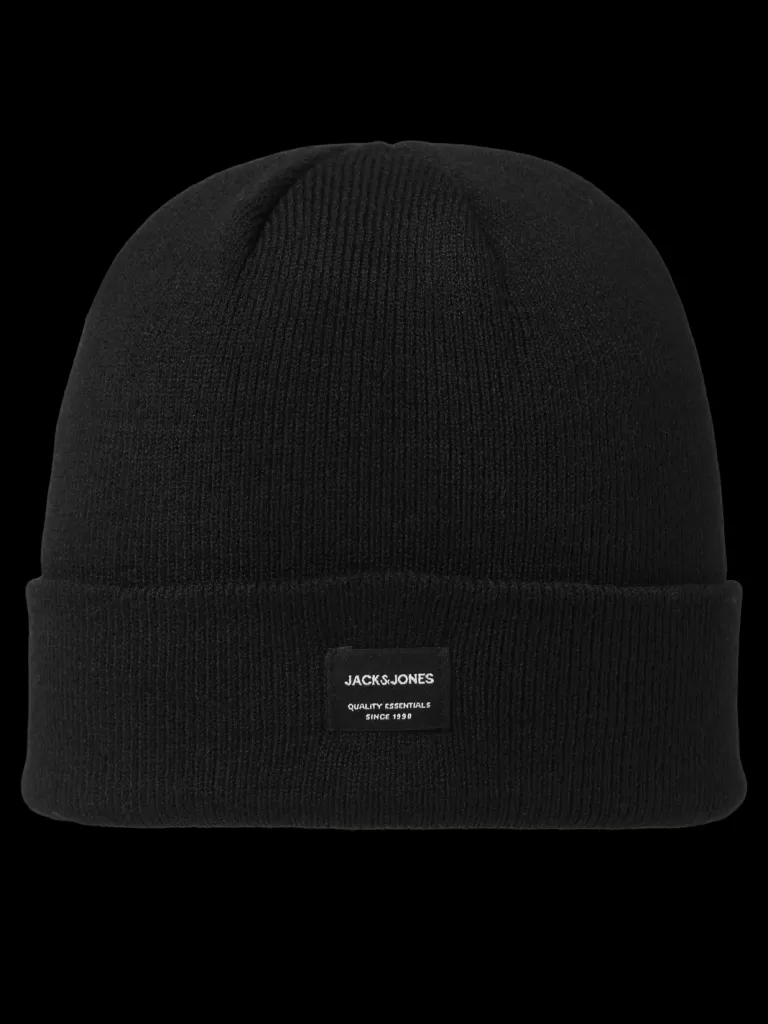 JACK & JONES Czapki^Czapka Czarny