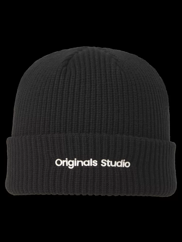 JACK & JONES Czapki^Czapka Czarny