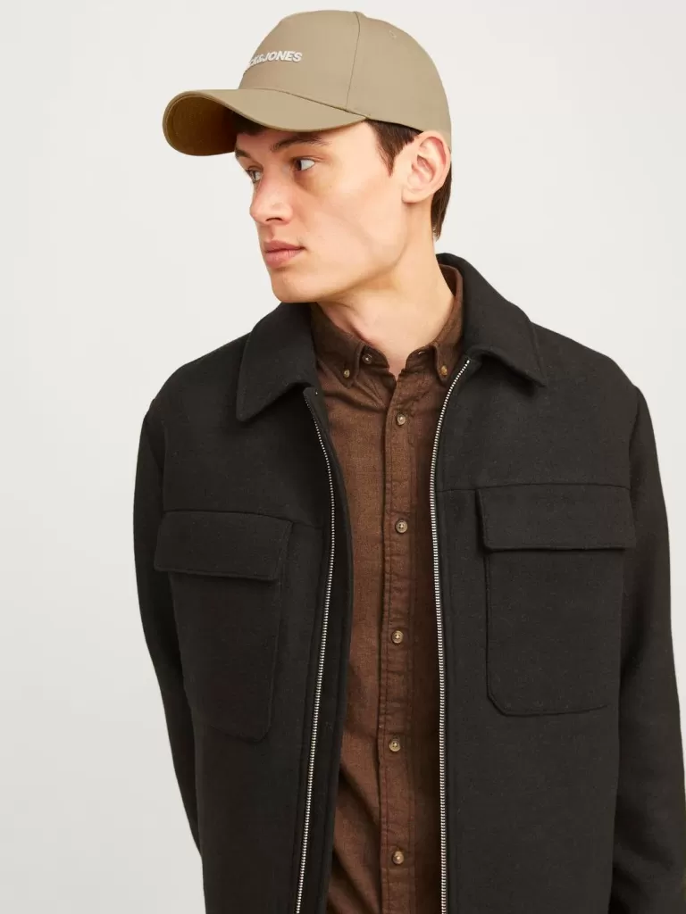 JACK & JONES Czapki Z Daszkiem | Czapki^Czapka bejsbolówka Brązowy