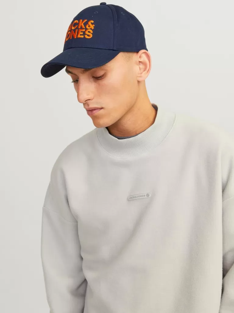 JACK & JONES Czapki Z Daszkiem | Czapki^Czapka bejsbolówka Niebieski