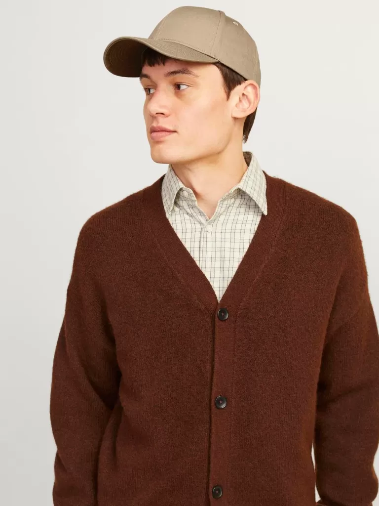 JACK & JONES Czapki Z Daszkiem | Czapki^Czapka bejsbolówka Brązowy