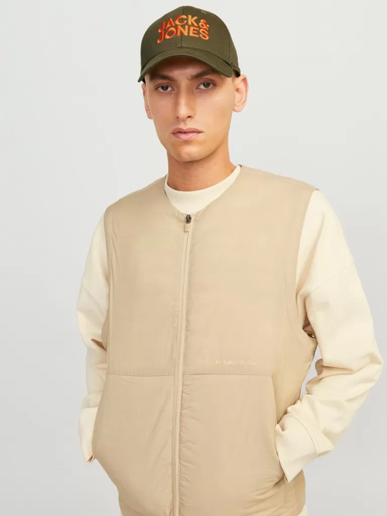 JACK & JONES Czapki Z Daszkiem | Czapki^Czapka bejsbolówka Zielony