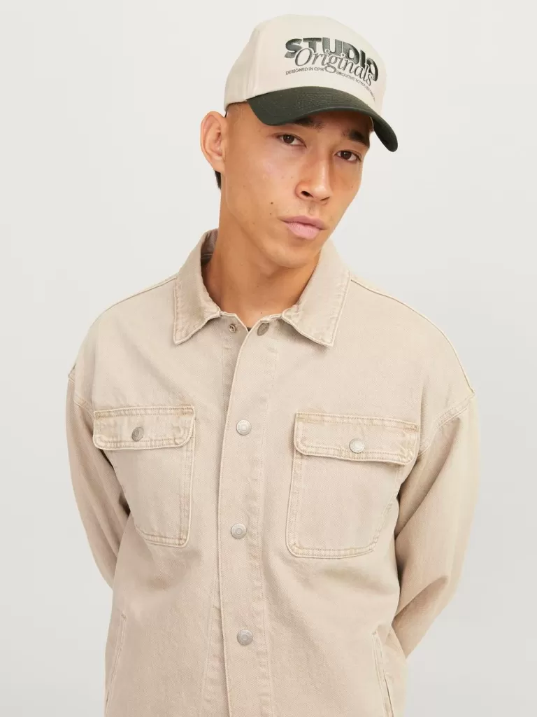 JACK & JONES Czapki Z Daszkiem | Czapki^Czapka bejsbolówka Zielony