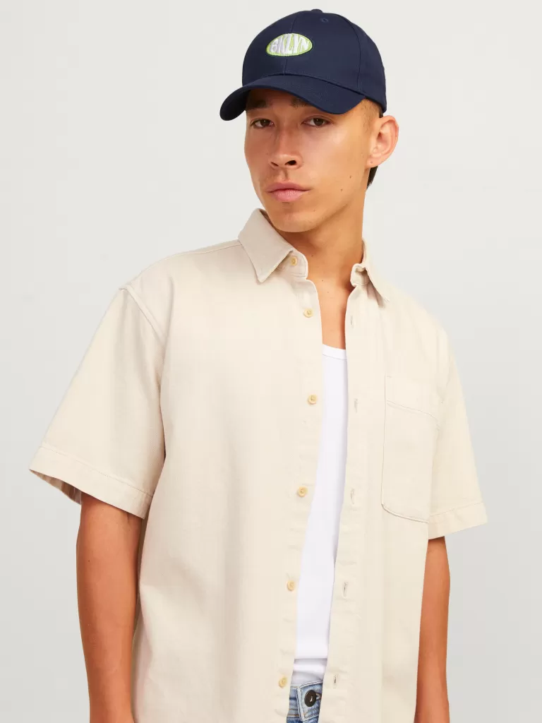JACK & JONES Czapki Z Daszkiem | Czapki^Czapka bejsbolówka Niebieski