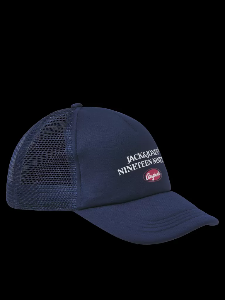 JACK & JONES Czapki Z Daszkiem | Czapki^Czapka bejsbolówka Niebieski