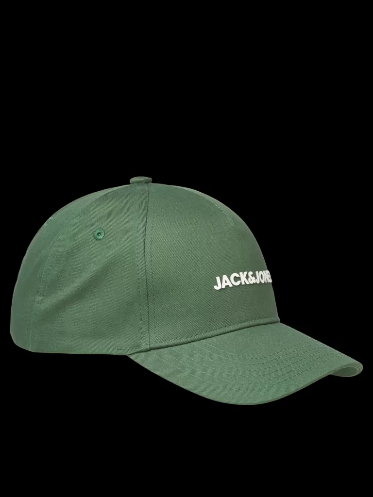 JACK & JONES Czapki Z Daszkiem | Czapki^Czapka bejsbolówka Zielony