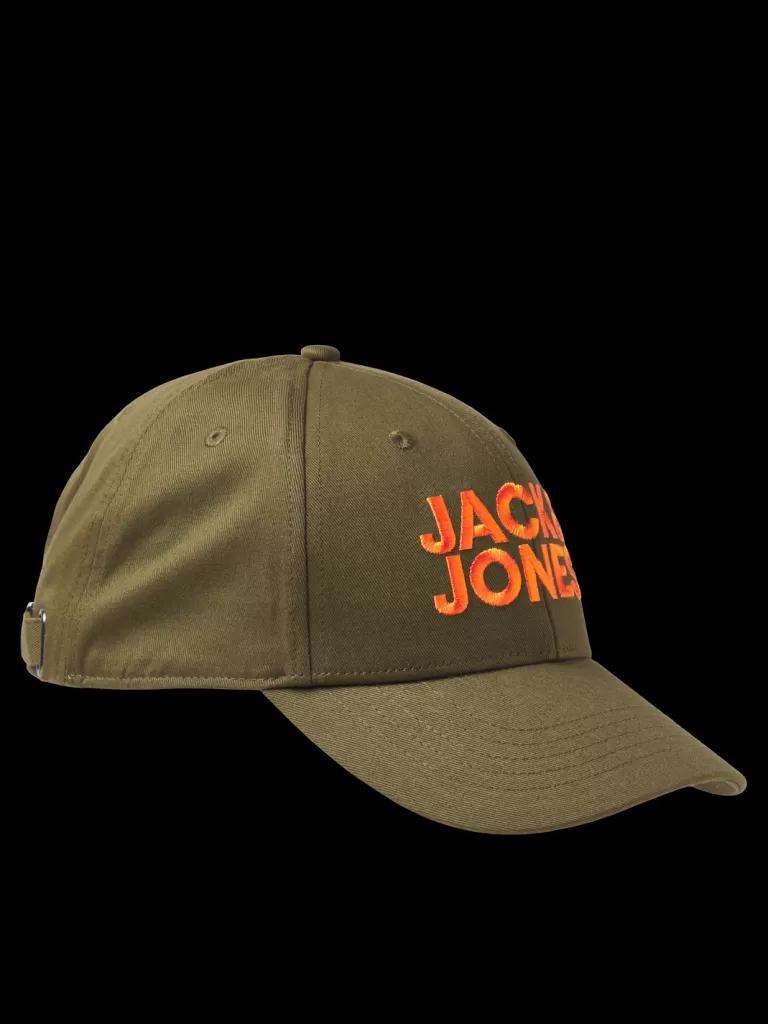 JACK & JONES Czapki Z Daszkiem | Czapki^Czapka bejsbolówka Zielony