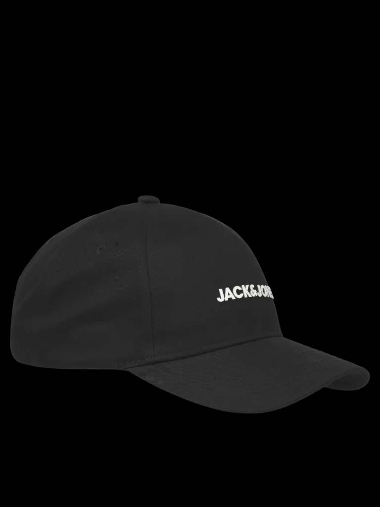 JACK & JONES Czapki Z Daszkiem | Czapki^Czapka bejsbolówka Czarny