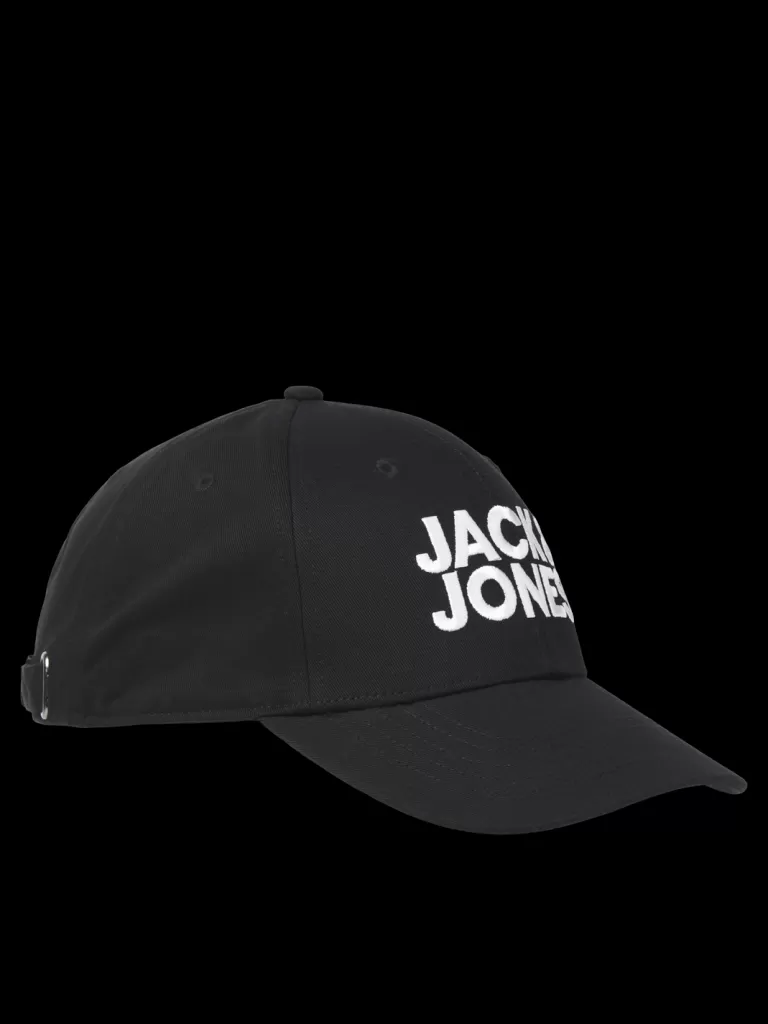 JACK & JONES Czapki Z Daszkiem | Czapki^Czapka bejsbolówka Czarny