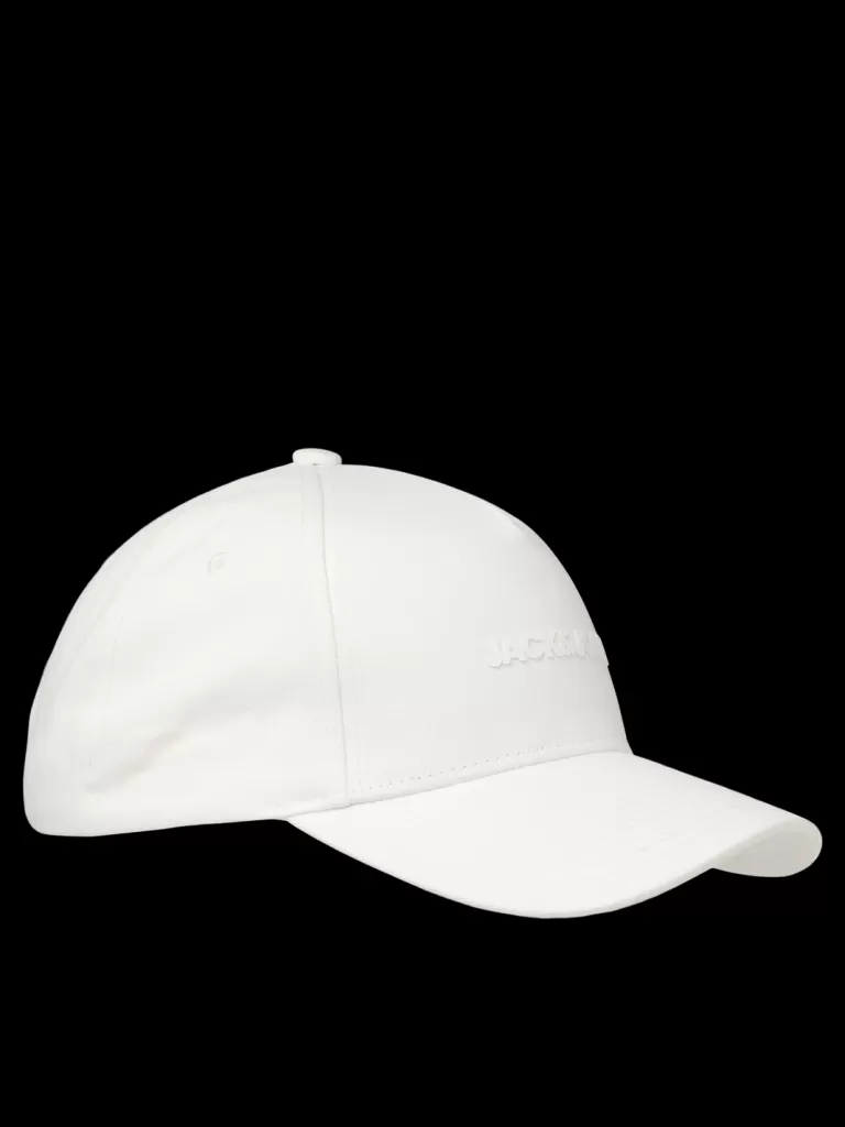 JACK & JONES Czapki Z Daszkiem | Czapki^Czapka bejsbolówka Biały