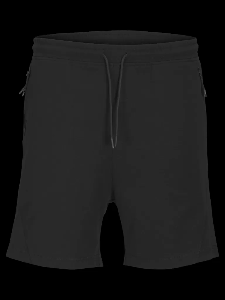 JACK & JONES Krótkie Spodenki | Wyprzedaż^Dopasowany krój Szorty dresowe Mini Czarny