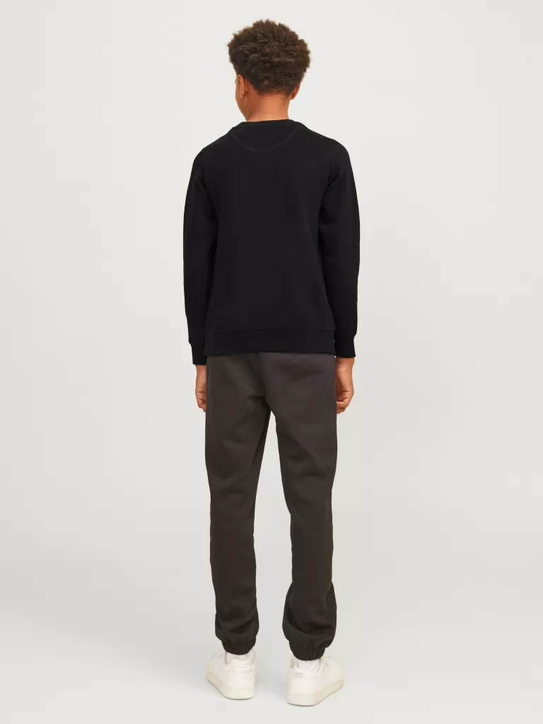 JACK & JONES Bluzy^Gładki Bluza Junior Czarny