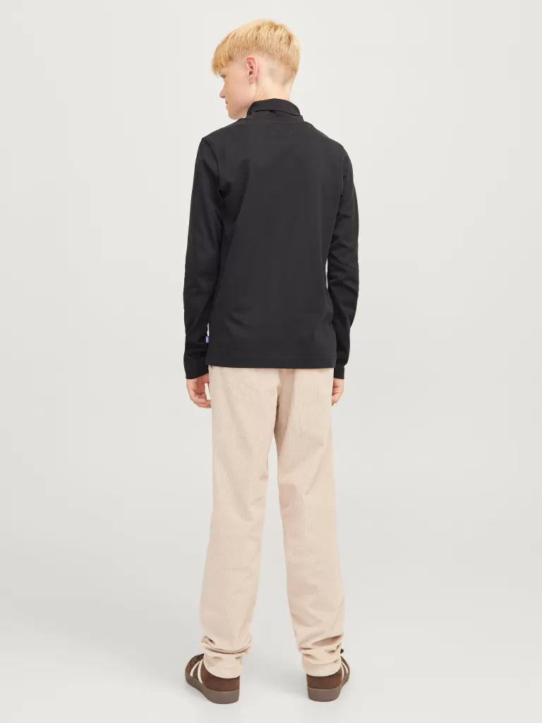 JACK & JONES Koszulki^Gładki T-shirt Junior Szary