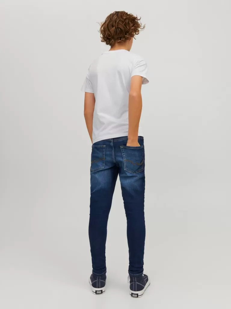JACK & JONES Bestsellery | Koszulki^Gładki T-shirt Junior Biały