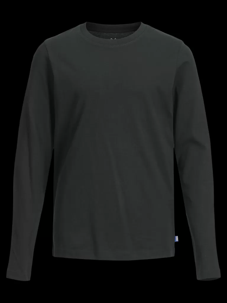 JACK & JONES Koszulki^Gładki T-shirt Mini Czarny