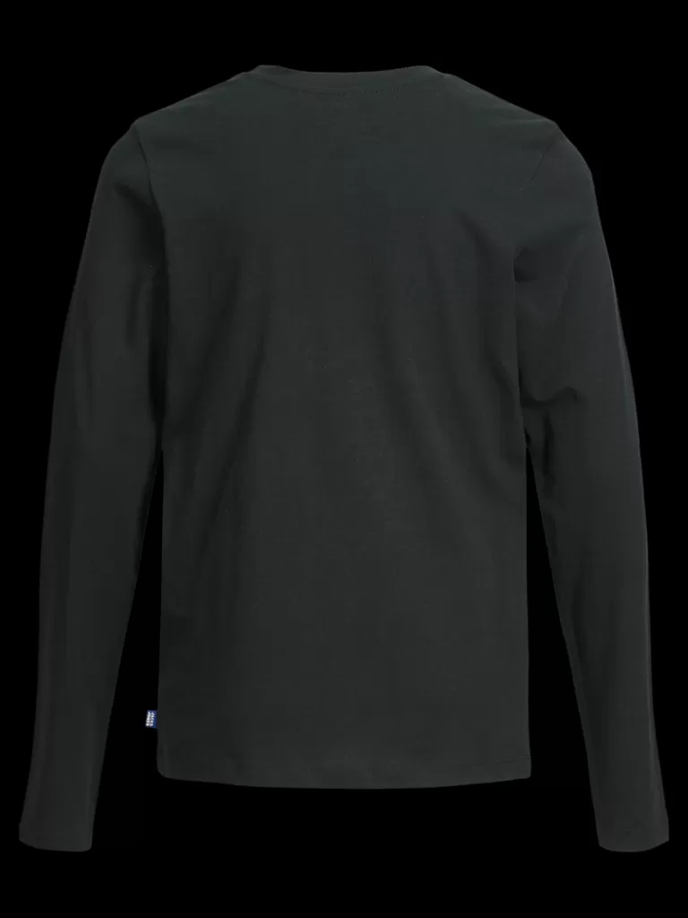 JACK & JONES Koszulki^Gładki T-shirt Mini Czarny