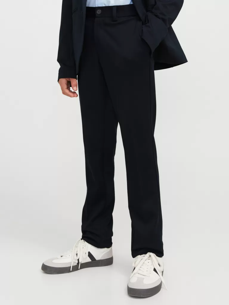 JACK & JONES Garnitury^JJEJAXON Eleganckie spodnie Junior Niebieski