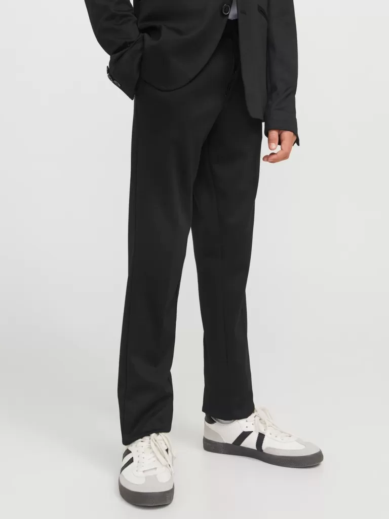 JACK & JONES Garnitury^JJEJAXON Eleganckie spodnie Junior Czarny