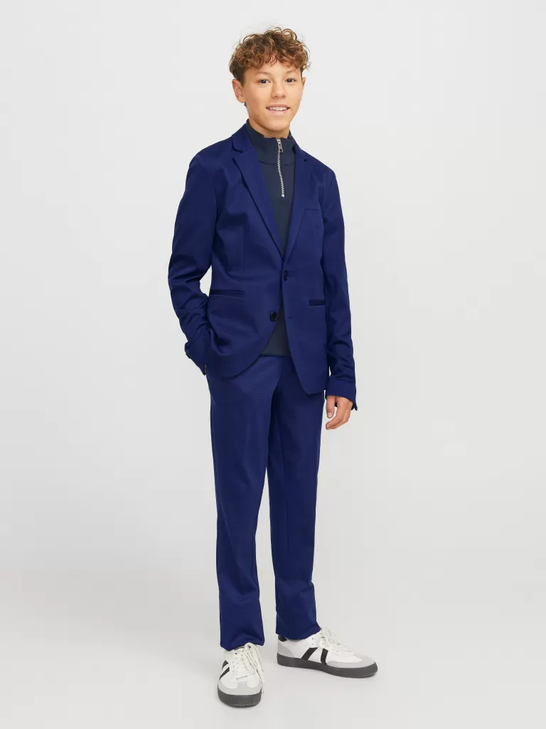 JACK & JONES Garnitury | Garnitury^JJEJAXON Garnitur Junior Niebieski