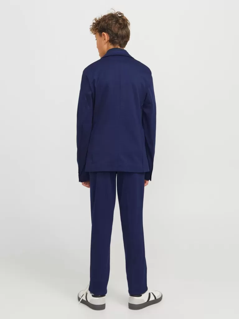 JACK & JONES Garnitury^JJEJAXON Marynarka Junior Niebieski