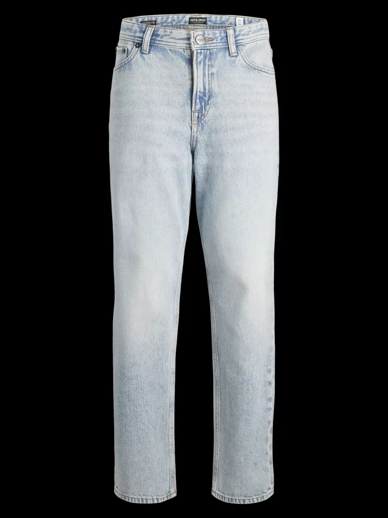JACK & JONES Jeansy^JJICHRIS JJORIGINAL MF 047 JNR Jeansy o swobodnym kroju Junior Niebieski