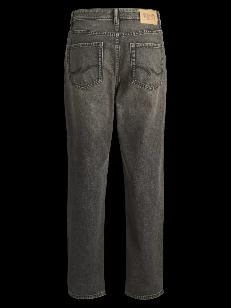 JACK & JONES Jeansy^JJICHRIS JJORIGINAL MF 045 SN JNR Jeansy o swobodnym kroju Junior Szary