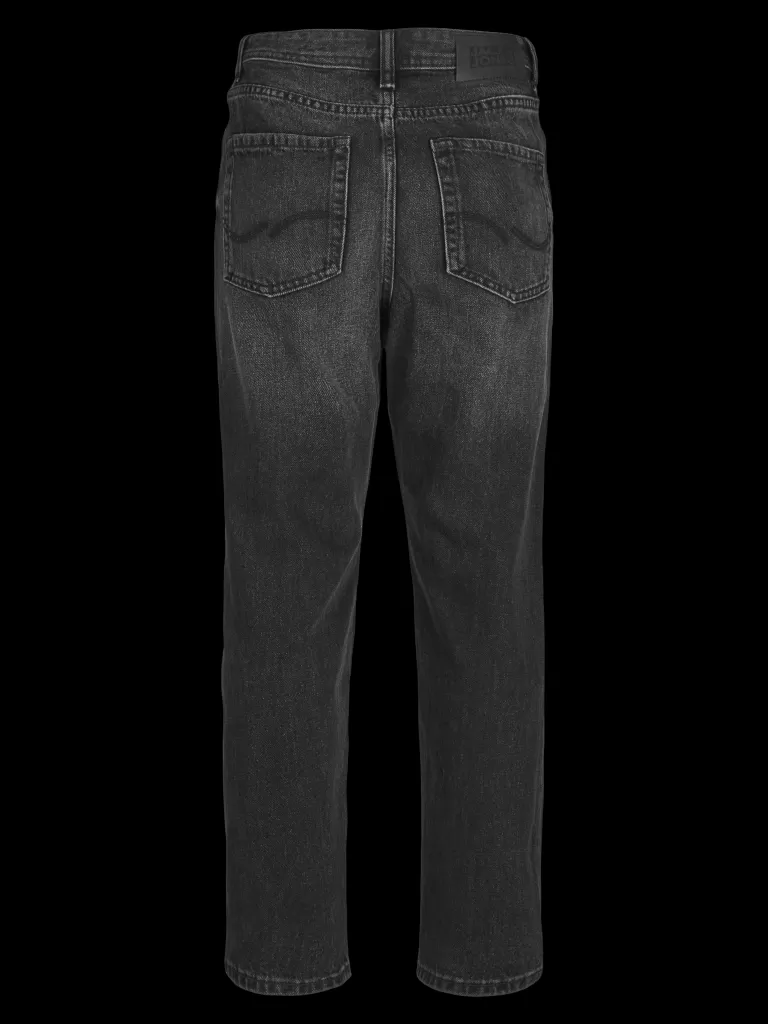 JACK & JONES Jeansy^JJICHRIS JJORIGINAL SQ 602 NOOS JNR Jeansy o swobodnym kroju Junior Czarny