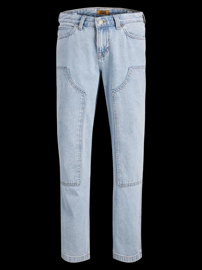 JACK & JONES Jeansy | Wyprzedaż^JJICHRIS JJPAINTER MF 491 JNR Jeansy o swobodnym kroju Junior Niebieski