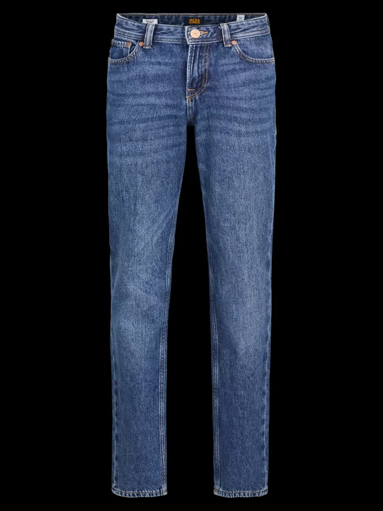JACK & JONES Bestsellery | Jeansy^JJICLARK JJORIGINAL AKM 123 NOOS JNR Krój regularny Junior Niebieski